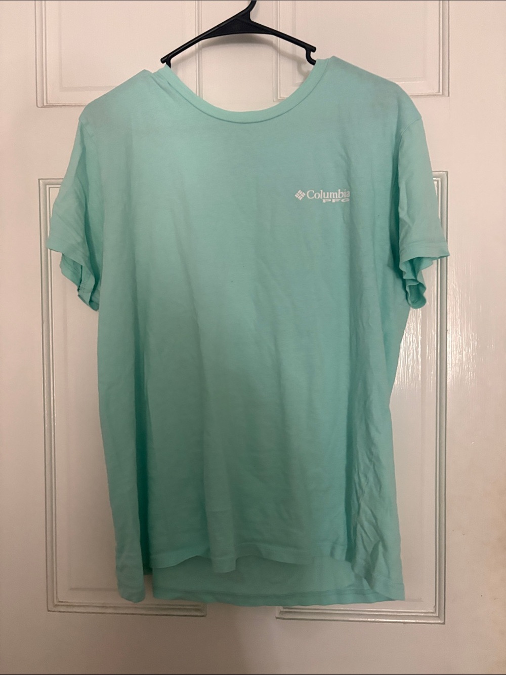 Columbia Men’s Short Sleeve Tee in Mint Green